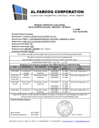 PR TECH DOCS FL25948 R0 AE SS-SERIES SM-45 ALUM STOREFRONT SYSTEM (NI)-PAE 2017