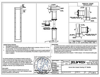 PR Instl Docs FL25952 R2 II Aurora FG SL IS NON IMP FBC 25.5 x 121.75 SS 2018-04-06