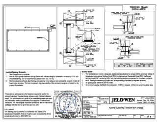 PR Instl Docs FL25952 R3 II Aurora FG Transom OS NON IMP FBC SS 2018-04-06