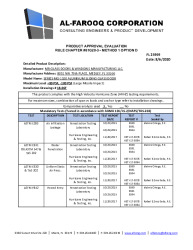 PR TECH DOCS FL25959 R1 AE SS- SERIES 1100 ALUM SGD (LMI)-PAE 2020