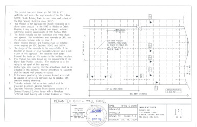 PR INSTL DOCS FL26341 R2 II CERAM DWG