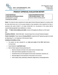 PR TECH DOCS FL26344 R3 AE EVALUATION REPORT - CT501 - SS