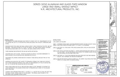 PR Instl Docs FL26371 R2 II 2020.09.18 - AD18-23 - Series 3250 Alum. Fixed - LMI and SMI - SS