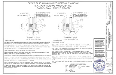 PR Instl Docs FL26373 R3 II 2020.09.18 - AD18-23 - Series 3250 Alum. Projected Out - LMI and SMI - SS