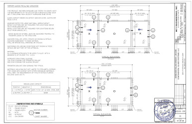 PR INSTL DOCS FL26540 R0 II 03.01.18 6000 ROLLING WINDOW DRAWING SS