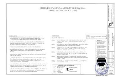PR Instl Docs FL26559 R1 II 1032 WW FA DRAWINS 07.14.20 Rev SS