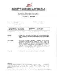 PR INSTL DOCS FL26581 R2 II APOC TUFF-FELT 26 GGI-207-02-01 ASTM D226 TII