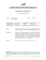 PR Instl Docs FL26581 R1 II No. 15 ASTM GGI-206-02-01 ASTM D226 T1