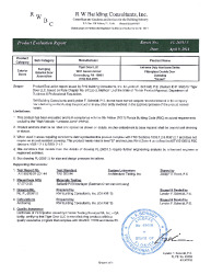PR TECH DOCS FL26591 R0 AE EVAL 26591.5