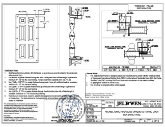PR Instl Docs FL26840 R6 II ARCH FG OPQ OS NI HVHZ FBC 37x82 SS 2018-05-17