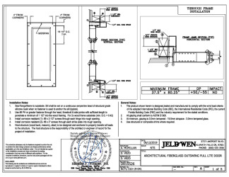 PR Instl Docs FL26840 R6 II A-Tech FG OS Full Lite NI HVHZ FBC SS 2019-06-17