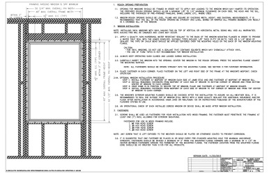 PR Instl Docs FL16651 R4 II Clayton Windows-PW-Installation Instructions-FL Mod-112013