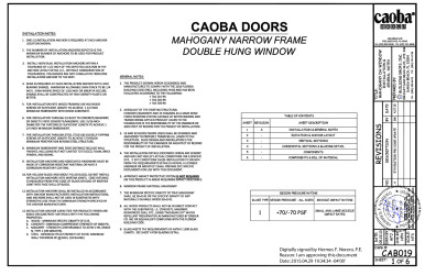 PR Instl Docs FL16750 R2 II CAB019 SS 2015-04-29
