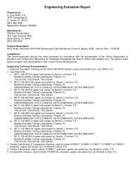 PR TECH DOCS FL16755 R6 AE SGD8100 LMI HVHZ CORNER NARROW - ENG EVAL
