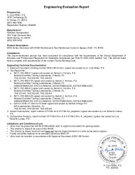 PR TECH DOCS FL16755 R9 AE SGD8100 LMI HVHZ CORNER ENG EVAL - REV B