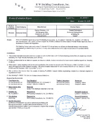 PR TECH DOCS FL26909 R2 AE (B) EVAL 26909.1