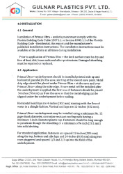 PR Instl Docs FL26922 R1 II Primus Ultra Plus installation instructions FBCrev