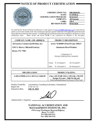PR CERTIFICATE FL26945 R2 C CAC NI012069-R2