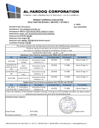 PR TECH DOCS FL26972 R0 AE SS - 150 HD SINGLE HUNG (SMI)-2017 PAE