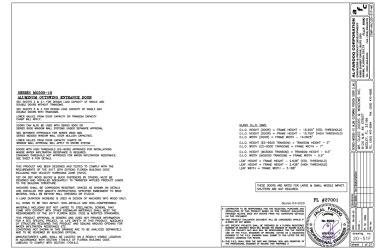 PR Instl Docs FL27001 R1 II SS - MG-500-10 OS Door (LMI) - DWG 20-51F
