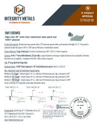 PR Instl Docs FL27150 R2 II 24ga IM150MS plywood
