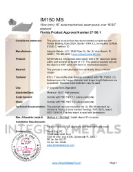 PR Instl Docs FL27150 R1 II 16oz IM150MS plywood