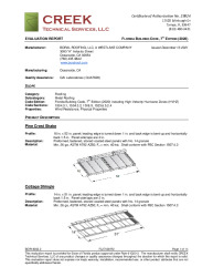 PR Instl Docs FL27408 R2 II BOR18002.2 2020 FBC Eval Metal Panels final