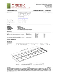PR Instl Docs FL27421 R0 II TRS18001 2017 FBC Eval Metal Roofing