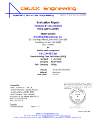 PR Instl Docs FL27460 R5 II 02 Knotwood KED HVHZ R5 EVALREPORT