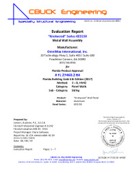 PR Instl Docs FL27460 R4 II 02 Knotwood KED HVHZ R4 EVALREPORT