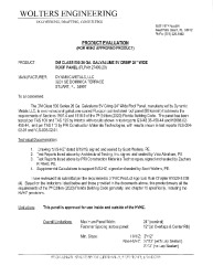 PR TECH DOCS FL27499 R4 AE 49920 EVAL