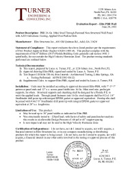 PR TECH DOCS FL27502 R0 AE EVALREPORT-ELITE-PBR-WALL