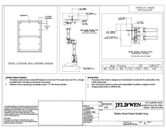 PR Instl Docs FL27520 R0 II Siteline Wood Pocket DH Install 45x60