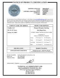 PR CERTIFICATE FL27580 R1 C CAC NI014156.03