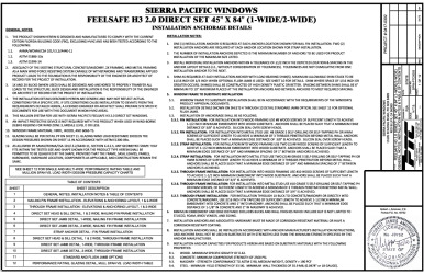PR Instl Docs FL27616 R0 II SPW-PTC0003 REV0 H3 2.0 DS 45X84 ss