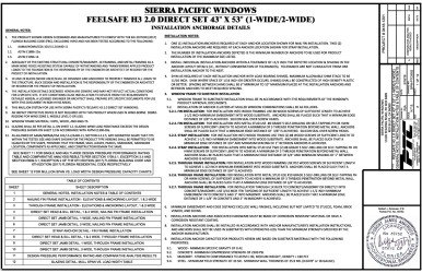 PR Instl Docs FL27616 R1 II SPW-PTC0002 RevA H3 2.0 DS 43X53 ss