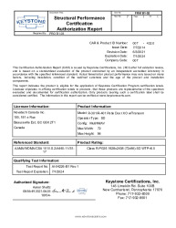PR CERTIFICATE FL27628 R3 C CAC KEYSTONE CERT 7-432