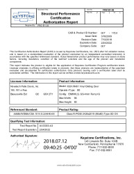 PR CERTIFICATE FL27628 R1 C CAC KEYSTONE CERT 007-172.0