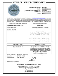 PR CERTIFICATE FL27670 R0 C CAC NI014163
