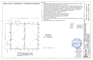 PR Instl Docs FL27673 R1 II M600 Dual Casement Windows R1 SEALED
