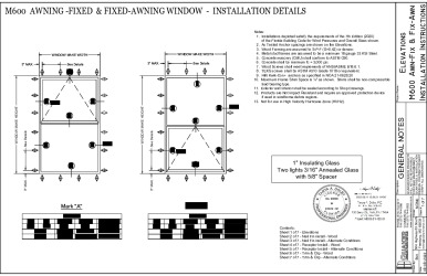 PR Instl Docs FL27676 R6 II PE SS Awn-Fix and Fix-Awn 8.10.22