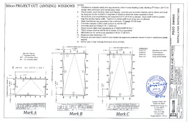 PR Instl Docs FL27676 R1 II M600 Awning Installation R1 SEALED
