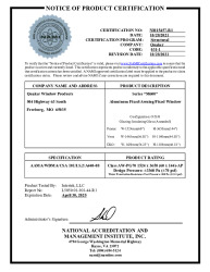 PR CERTIFICATE FL27676 R5 C CAC NI015457-R1