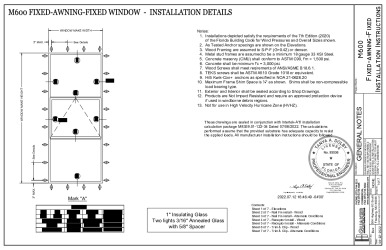 PR Instl Docs FL27676 R5 II PE S and S M600 Drawings