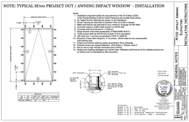 PR Instl Docs FL27676 R5 II M700-Impact-Awning
