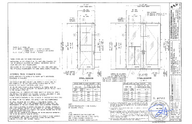 PR Instl Docs FL27973 R0 II SS - EWD - OS WOOD ENTRANCE DOOR (NI) - DWG 18-72F - R1