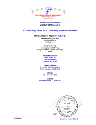 PR Instl Docs FL28362 R1 II 1.5 Nailstrip 24 Ga. over Plywood HVHZ