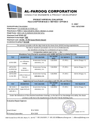 PR TECH DOCS FL28367 R0 AE SS - SERIES 450 ALUM WW (LMI)-PAE 2017