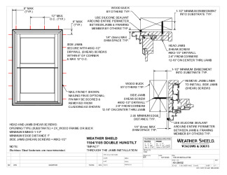 PR Instl Docs FL28445 R2 II 1104-1105 Through Jamb 45-28432