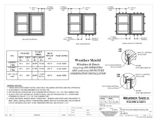 PR Instl Docs FL28445 R0 II 1108-1109-1104-1105 DH-Picture Combination Instructions -- Nail Fin-Thru Jamb-Installation Clips